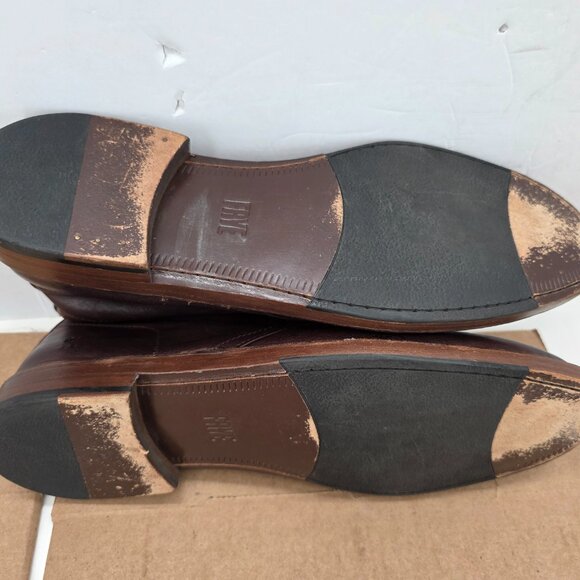 Frye Arden Brown Leather Lace-Up Chukka Ankle Lace up Boots US Men's 12 - Picture 8 of 10